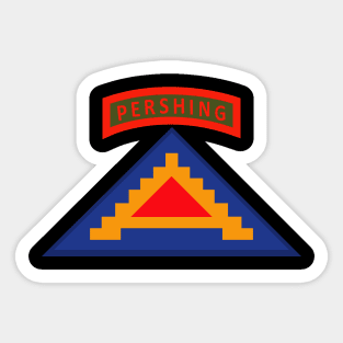 56th Artillery Brigade - 7th Army w Pershing Tab wo Txt Sticker